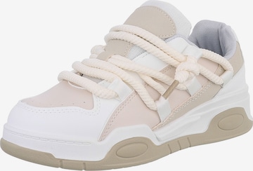 Ital-Design Sneaker in Beige: Vorderseite