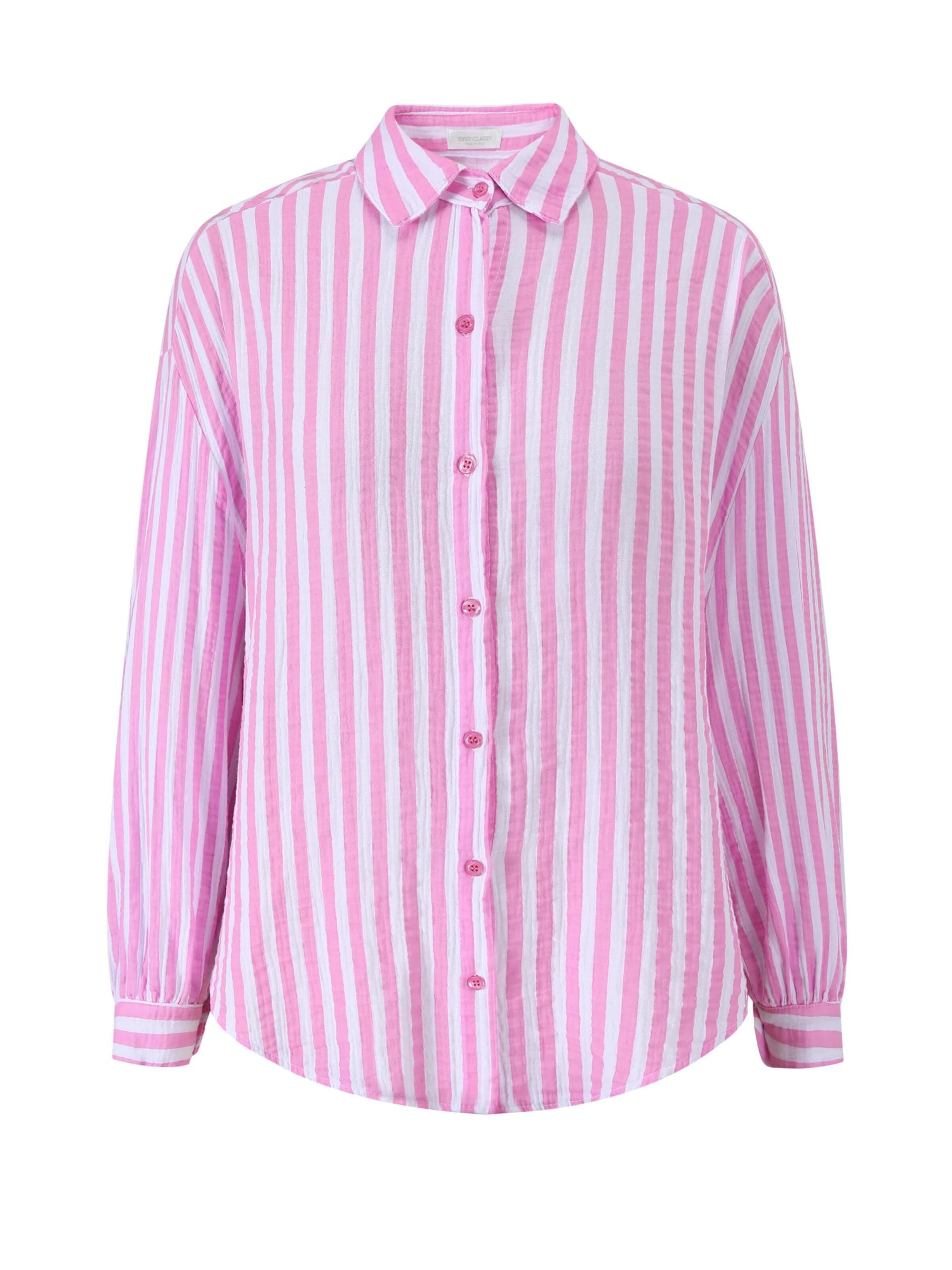 SASSYCLASSY Blouse in Pink: front