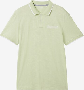 T-Shirt TOM TAILOR en vert : devant