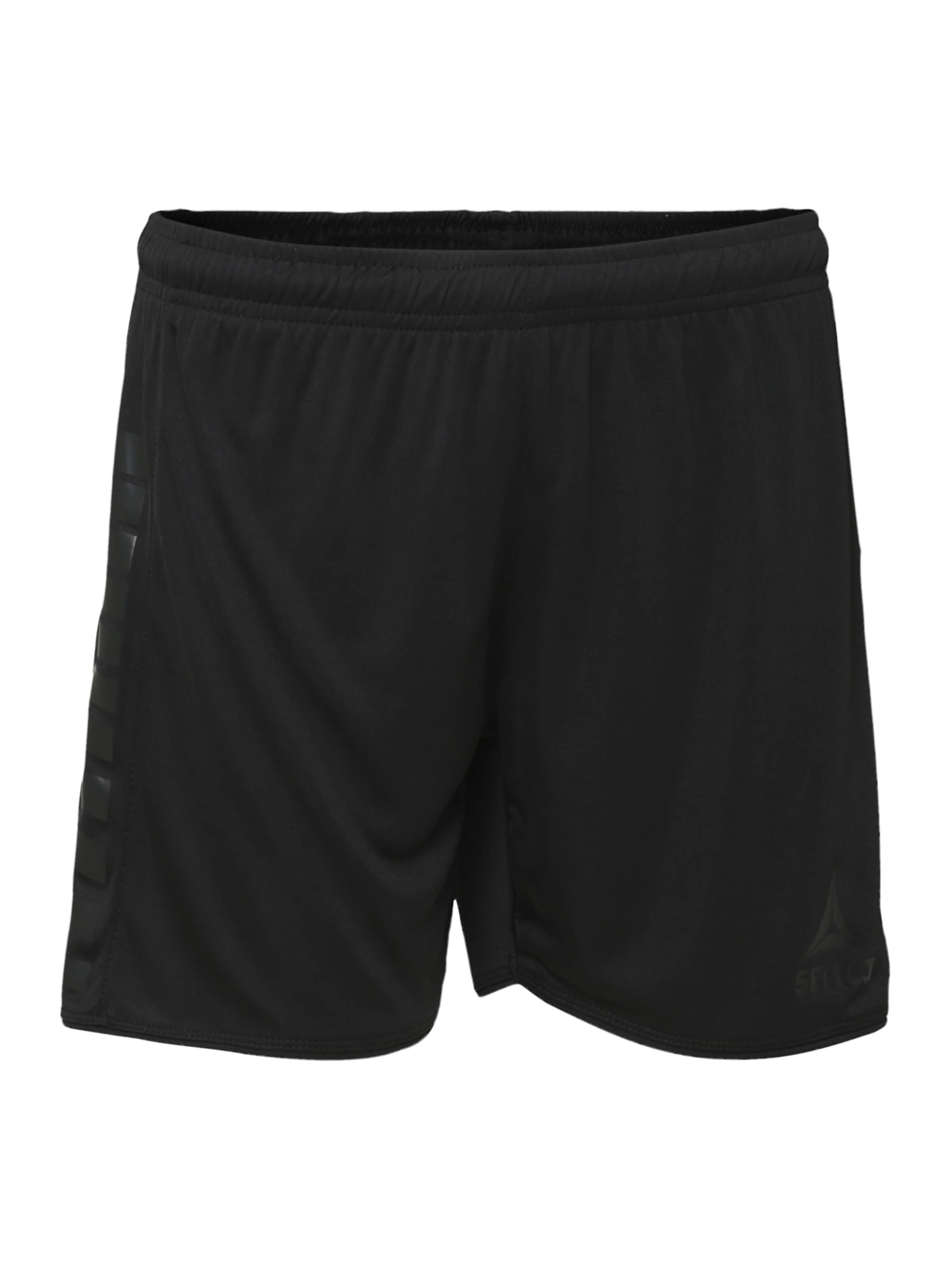 Select Regular Workout Pants in Black: front