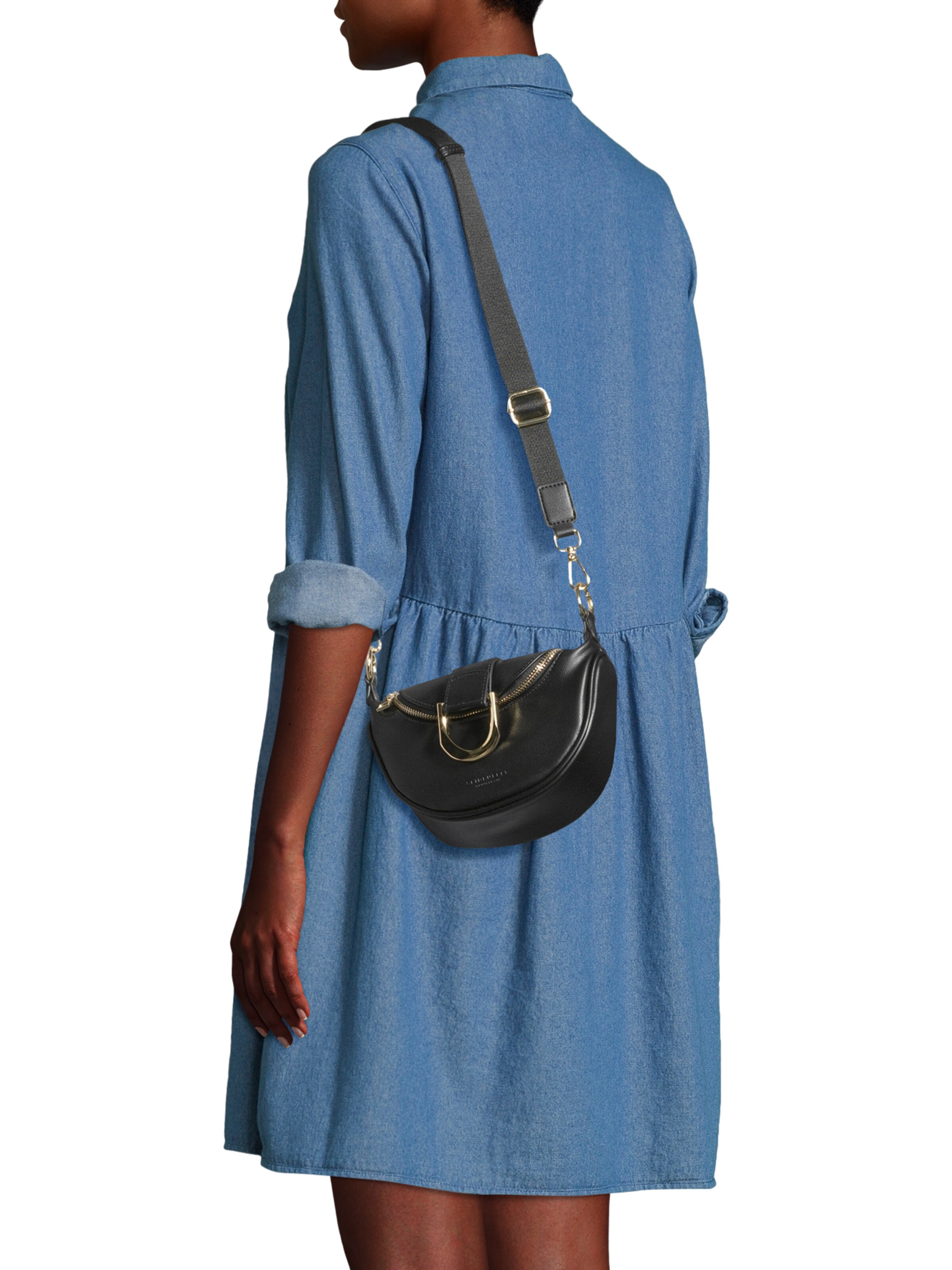 Sac à bandoulière Seidenfelt en noir