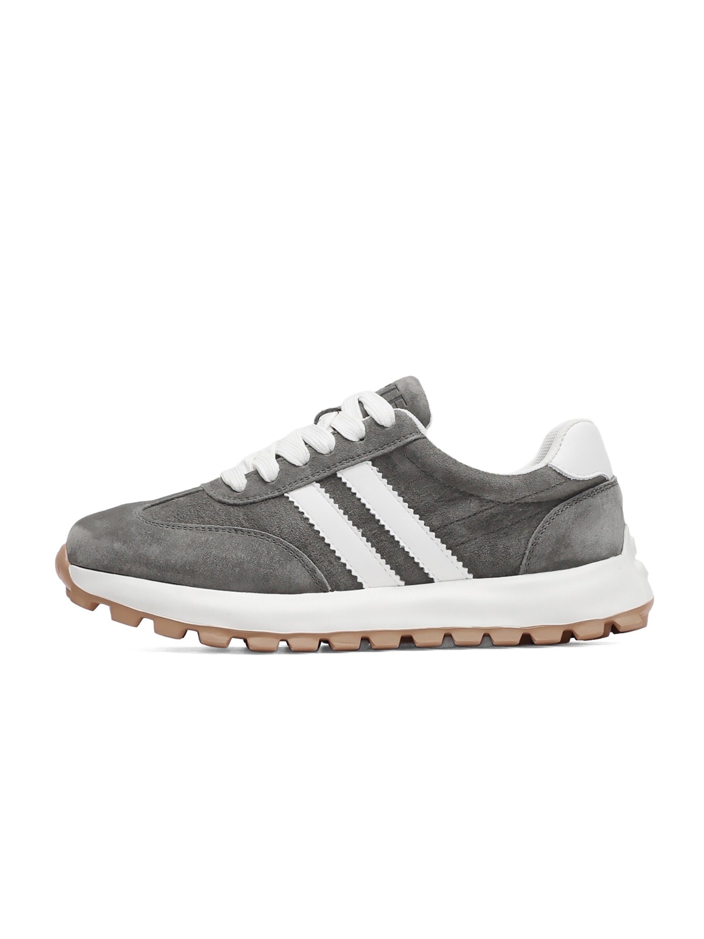 L'Arte Milano Platform trainers in Grey: front