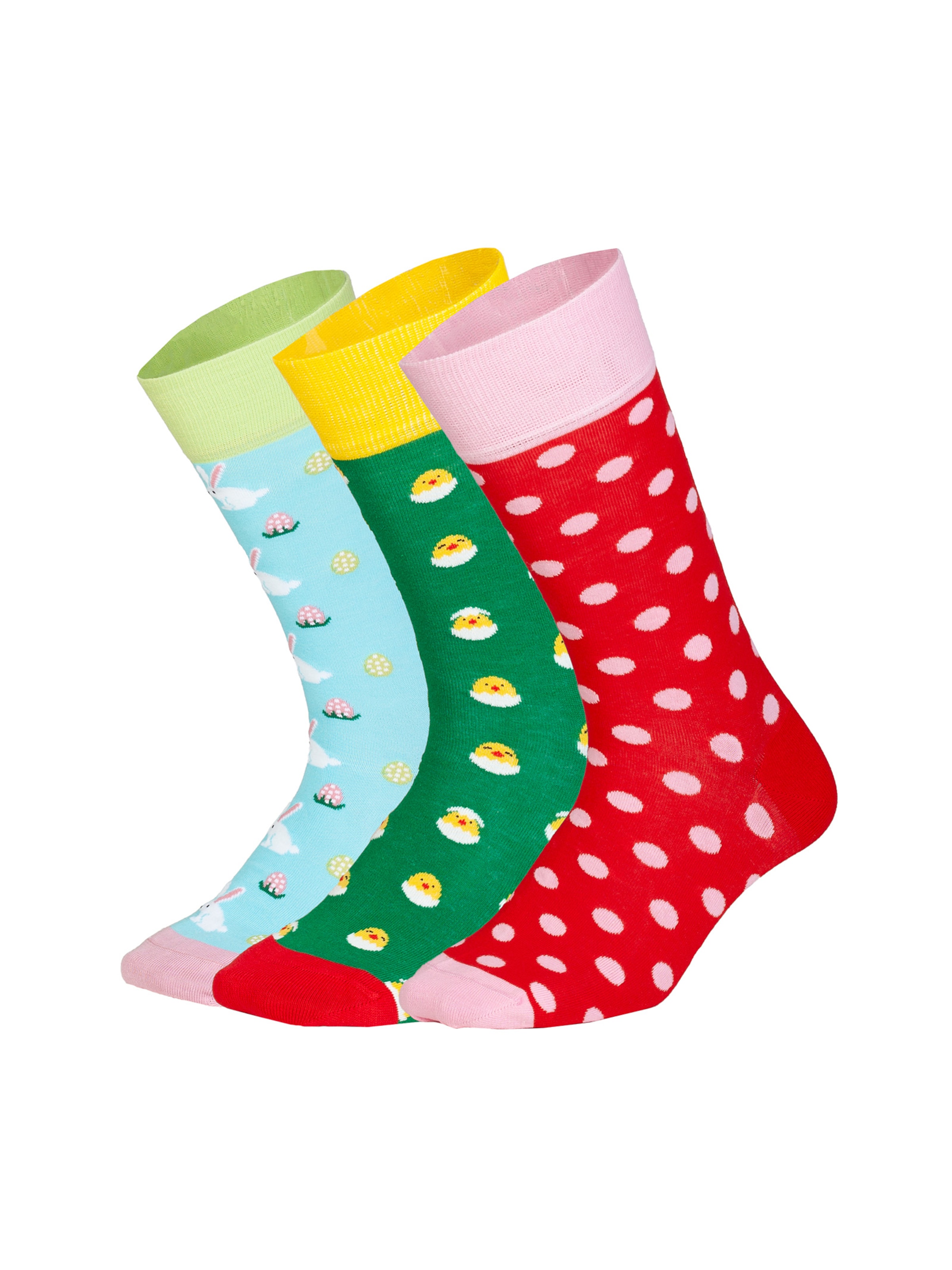 DillySocks Sokken 'Hoppy Days' in Blauw: voorkant