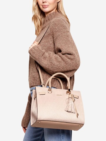 Sac bandoulière Liu Jo en beige : devant
