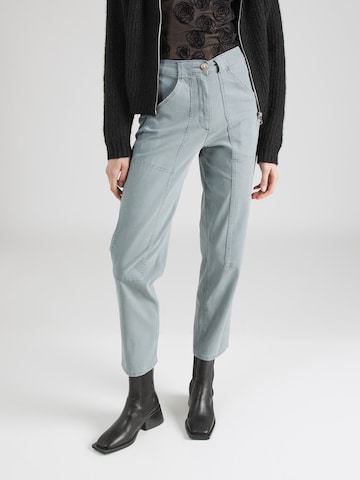 Marks & Spencer Regular Broek in Blauw: voorkant