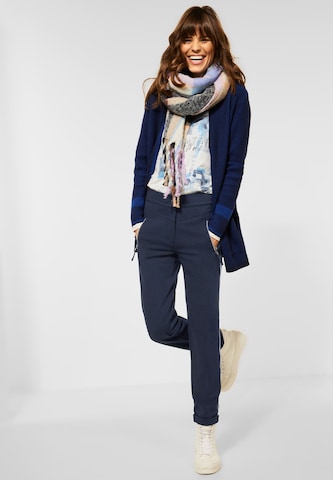 CECIL Regular Broek in Blauw