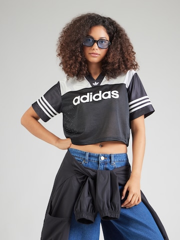 T-shirt ADIDAS ORIGINALS en noir : devant