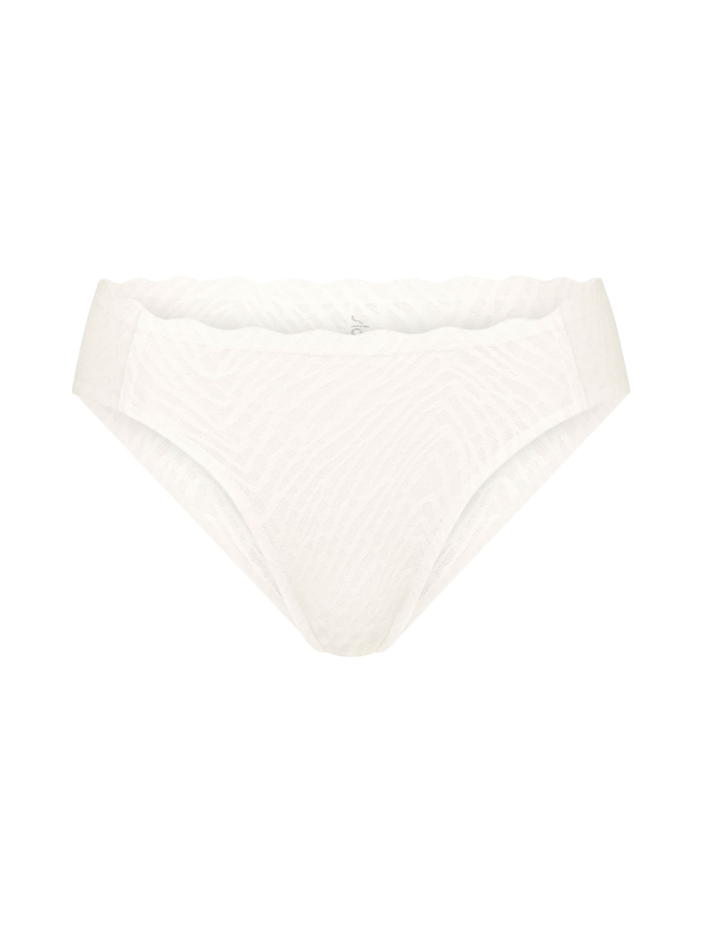 SLOGGI - Braga 'Zero Feel Bliss' en blanco: frente