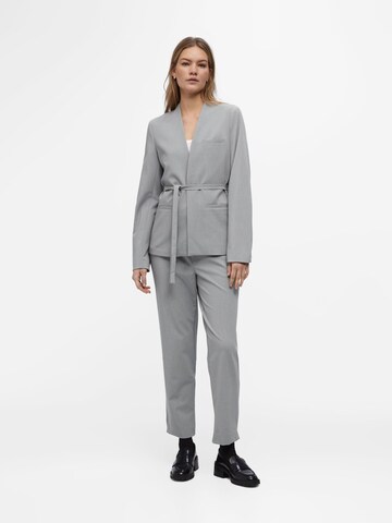 OBJECT - Blazer 'CECILIE' em cinzento