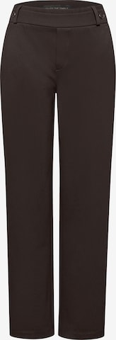 STREET ONE Loosefit Hose in Braun: Vorderseite