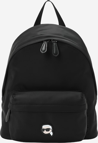 Karl Lagerfeld Rucksack 'Ikonik 2.0' in Schwarz: predná strana