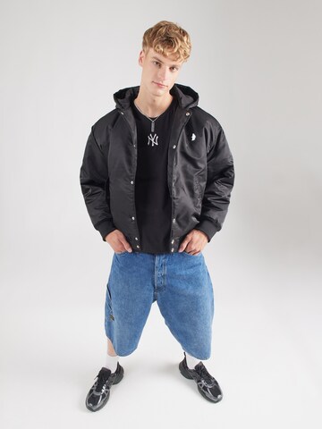 NEW ERA Shirt 'NEYYAN' in Zwart