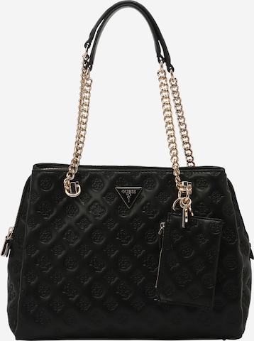 Sac bandoulière GUESS en noir : devant