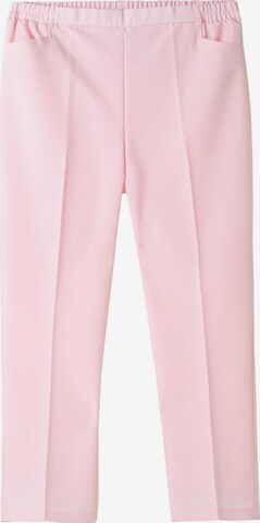 SHEEGO Pleated Pants in Pink: front