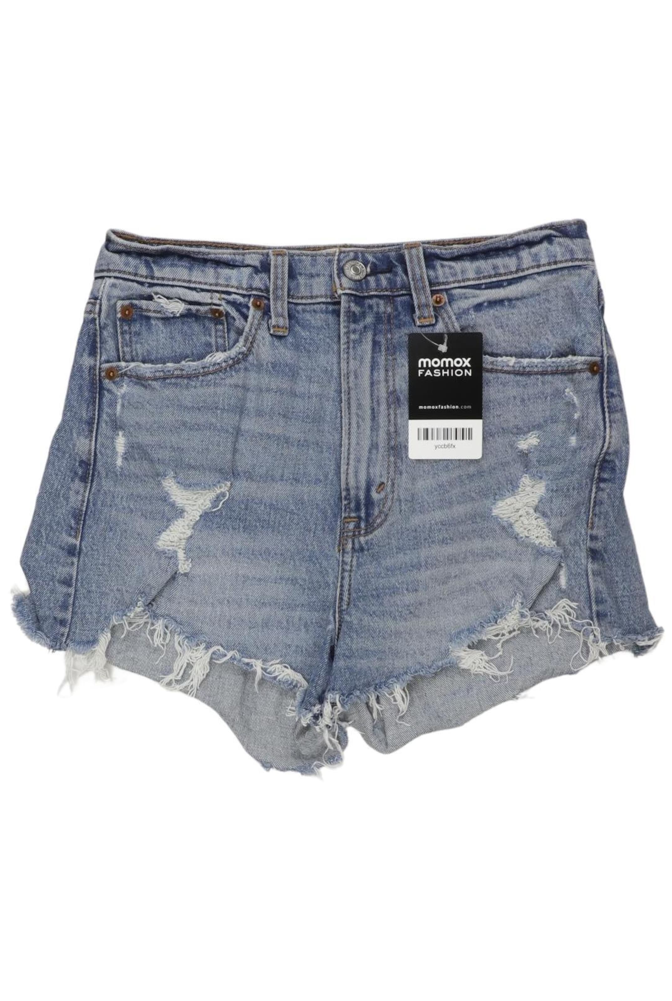 Abercrombie & Fitch Shorts XS in Blau: Vorderseite