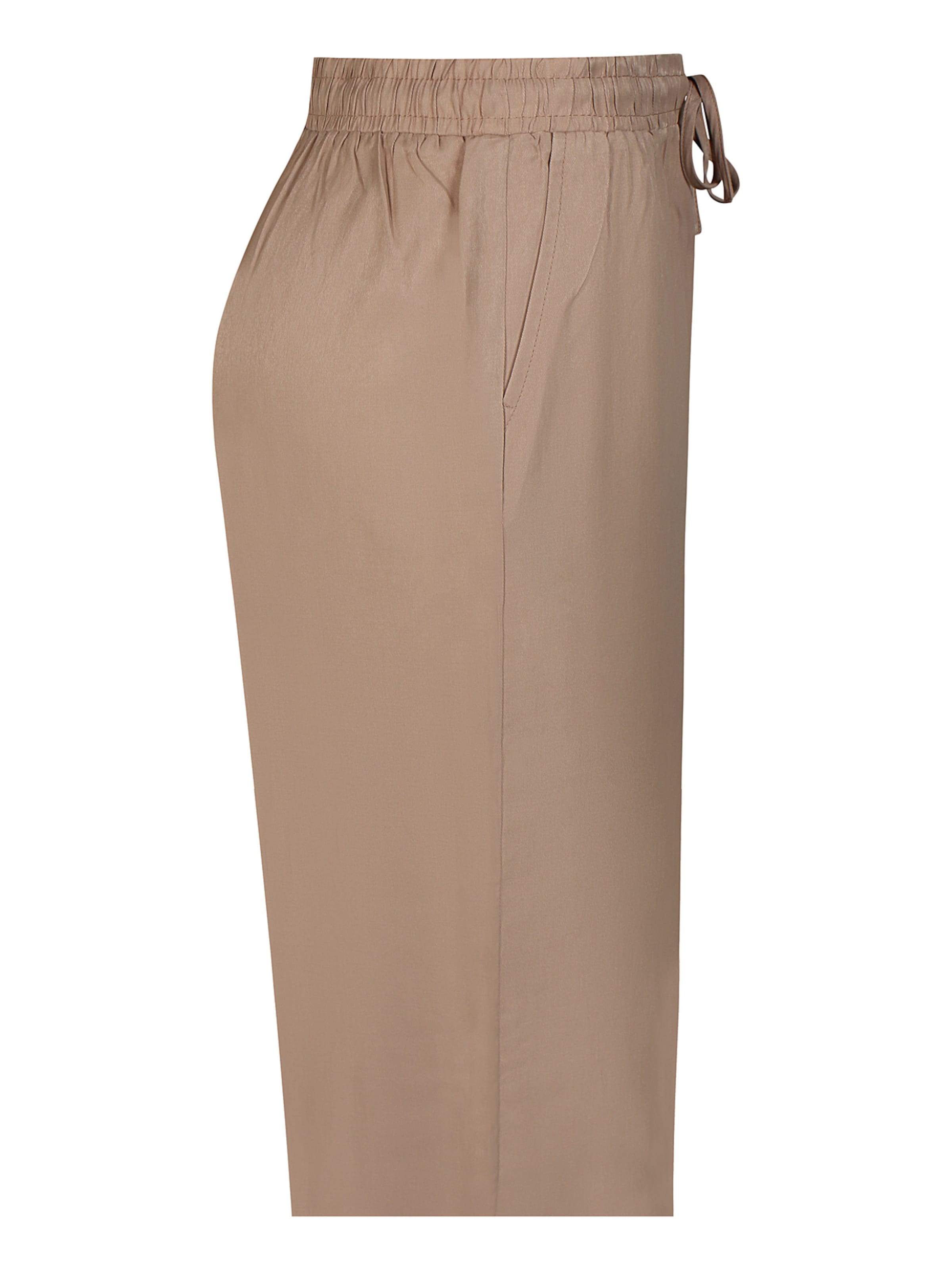 ze-ze Loosefit Broek 'Donna 084' in Bruin