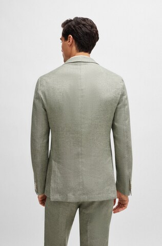 BOSS Slim Fit Sakko 'C-Hanry' in Grün