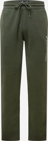 HOLLISTER Pants in Green: front