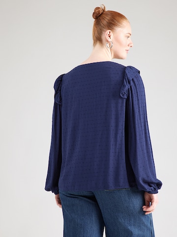 Camicia da donna 'CARLIDA' di ONLY Carmakoma in blu