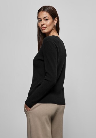 STREET ONE Pullover in Schwarz