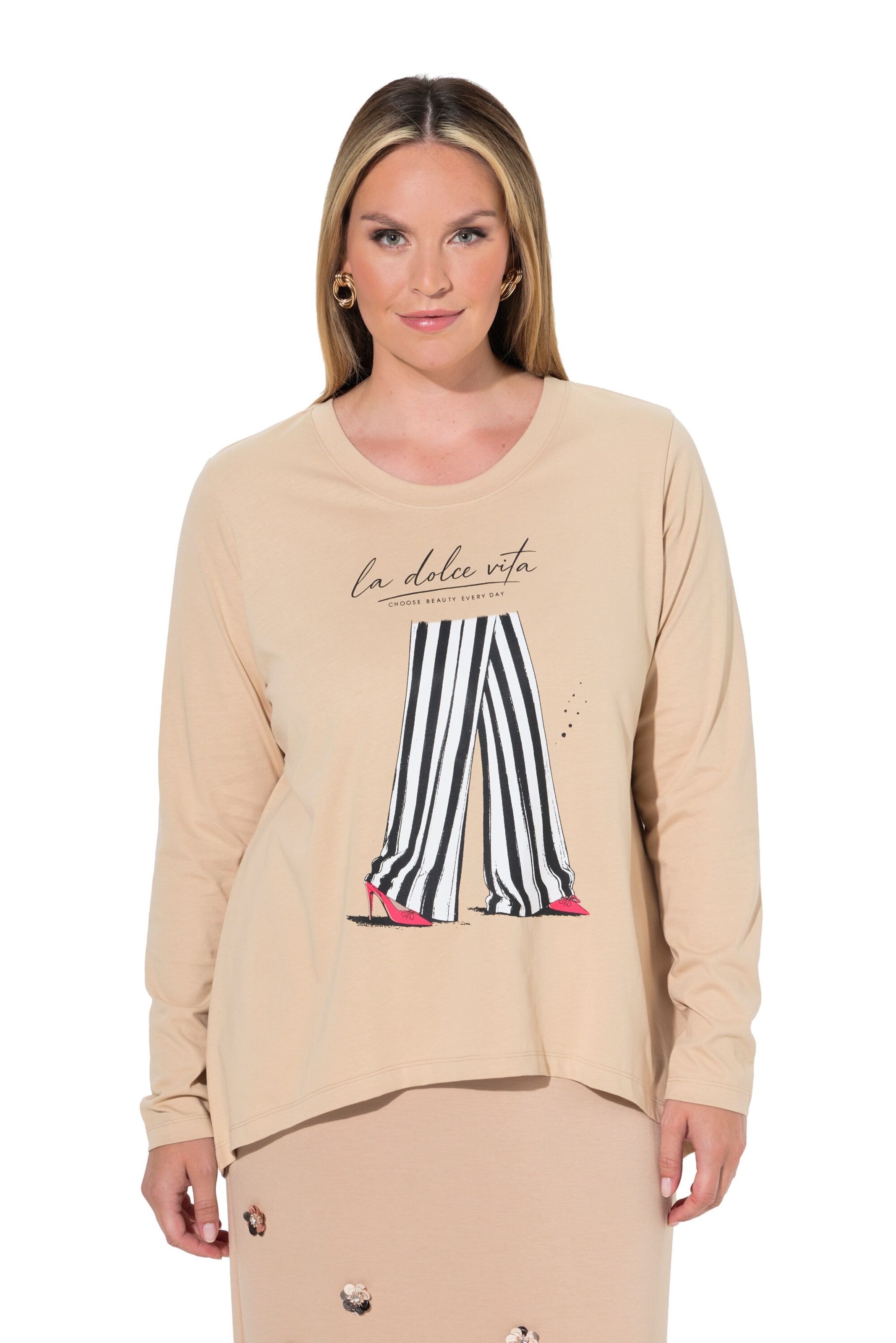 MIAMODA Shirt in Beige: Vorderseite