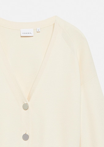 COMMA Gebreid vest in Beige