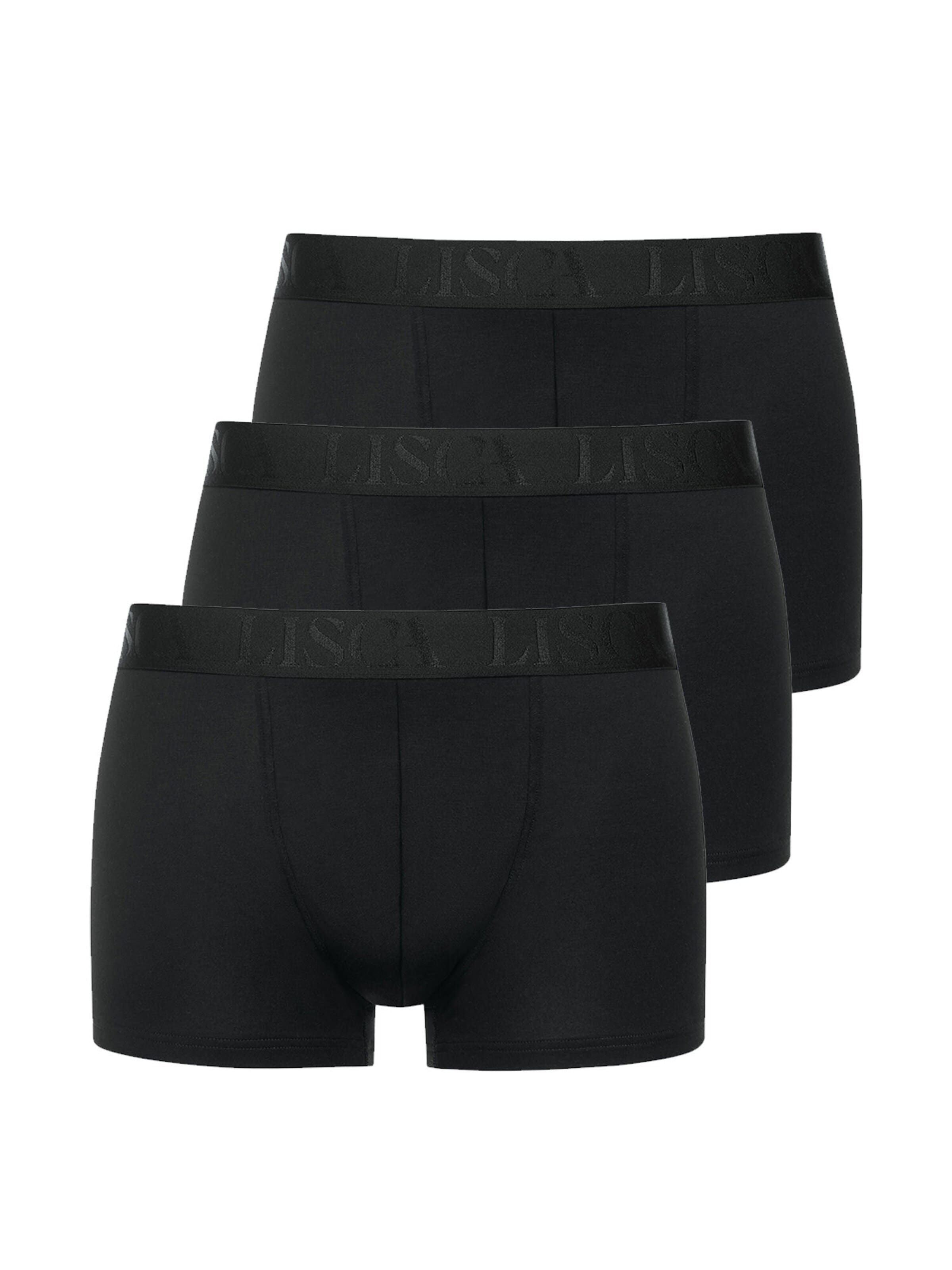 Lisca Boxer shorts 'Odysseus' in Black: front