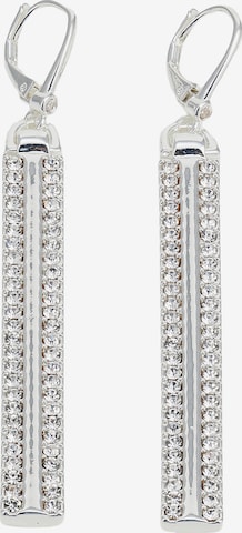 sidabrinė DKNY Auskarai: priekis