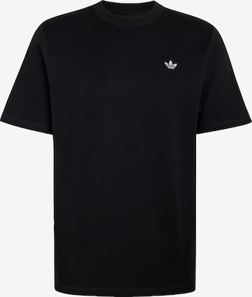 ADIDAS ORIGINALS - Camiseta 'Trefoil Essentials' en negro: frente