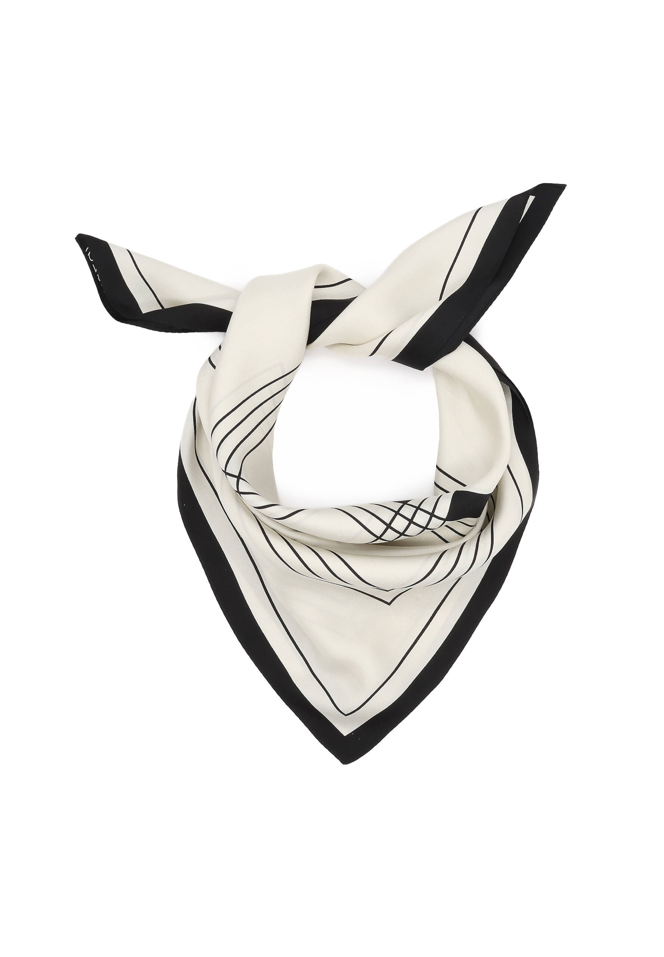 Sciarpa di Kazar in beige: frontale