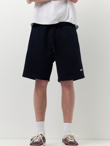 Pull&Bear Loosefit Kalhoty 'STWD' – béžová: přední strana