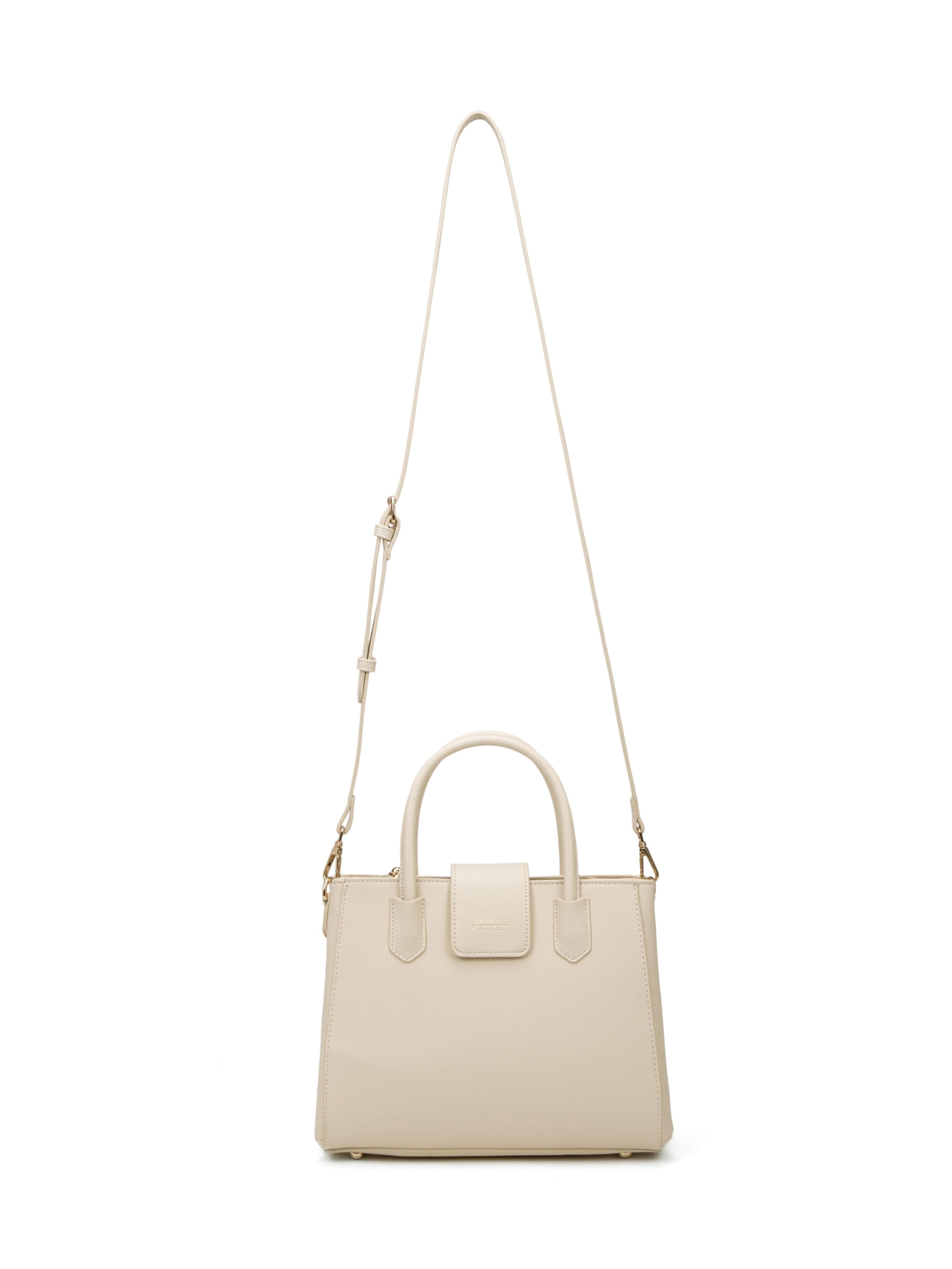 Borsa a mano di Diana&Co. in beige