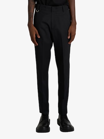 LOW BRAND Slimfit Pantalon in Blauw: voorkant