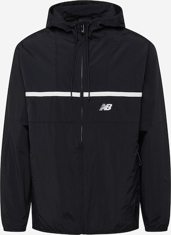 new balance Between-Season Jacket in Black: front