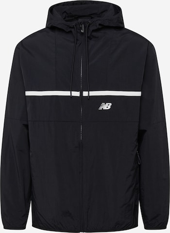 Veste mi-saison new balance en noir : devant