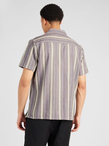 TOPMAN Regular fit Button Up Shirt in Purple