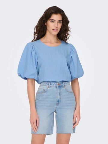 JDY Top in Blauw: voorkant