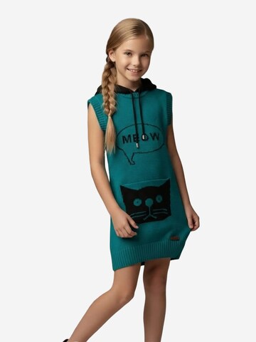 Hilal Akinci Kids Dress in Blue