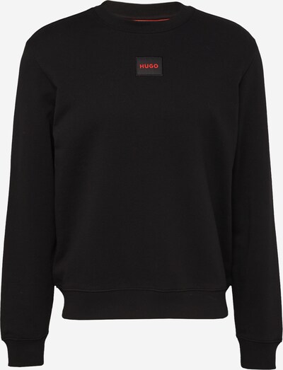 HUGO Sweatshirt 'Diragol' em vermelho / preto, Vista do produto