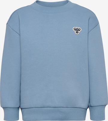 Hummel Sweatshirt in Blauw: voorkant