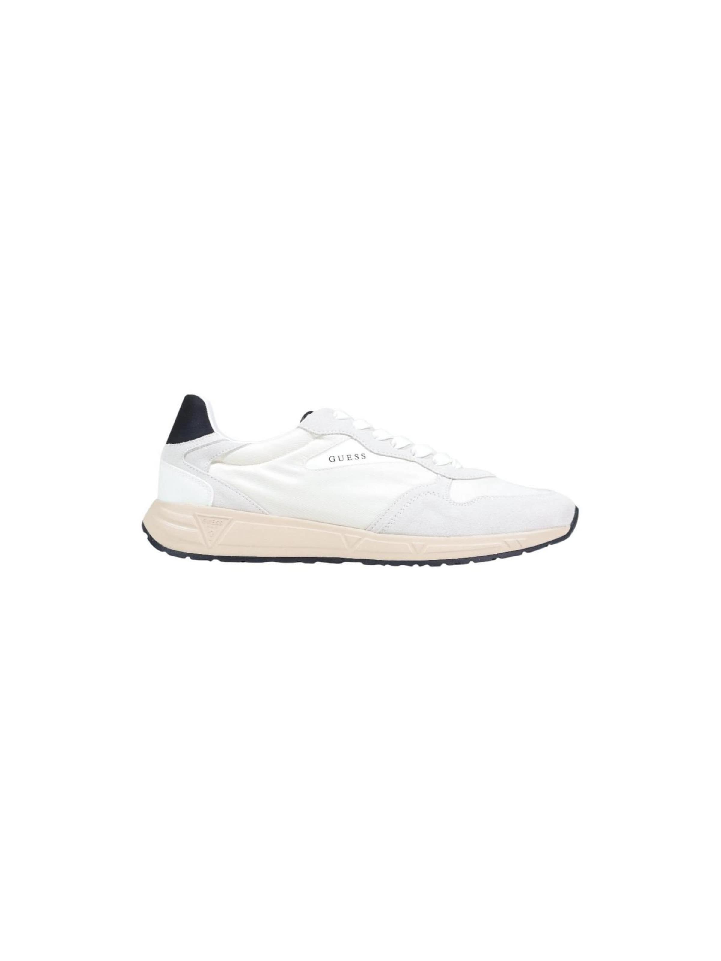 Sneaker bassa 'ARIA FMFARI FAL12' di GUESS in bianco: frontale