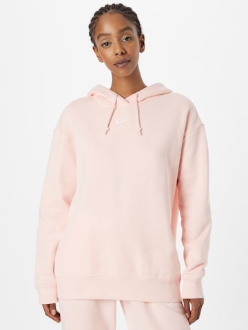 Nike Sportswear Sweatshirt in Pink: predná strana