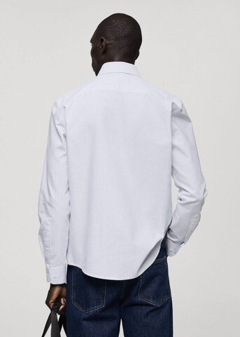 MANGO MAN Regular Fit Hemd 'Kodak' in Weiß