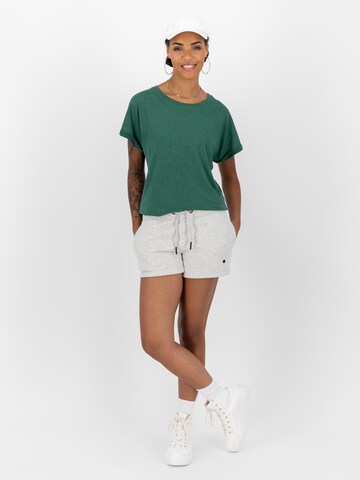 alife & kickin T-Shirt 'MalaikaAK A' in Grün