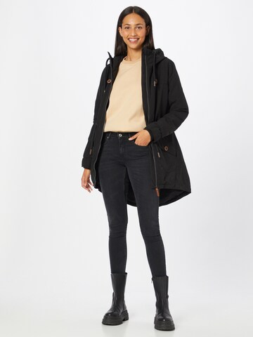 Parka d’hiver 'Charlotte' Alife and Kickin en noir