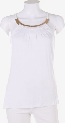 Morgan Top & Shirt in XS in White: front
