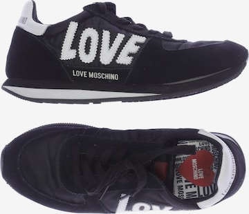 Love Moschino Sneakers & Trainers in 39 in Black: front