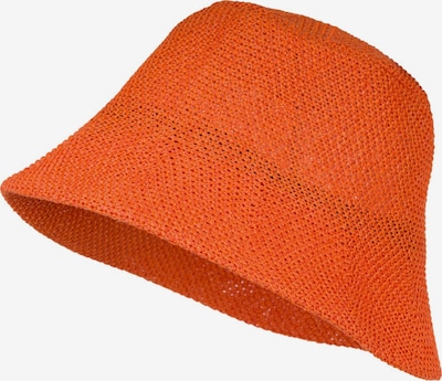 styleBREAKER Hut 'Fischerhut aus Papierstroh - Knautschhut' in 54-64 in orange, Produktansicht