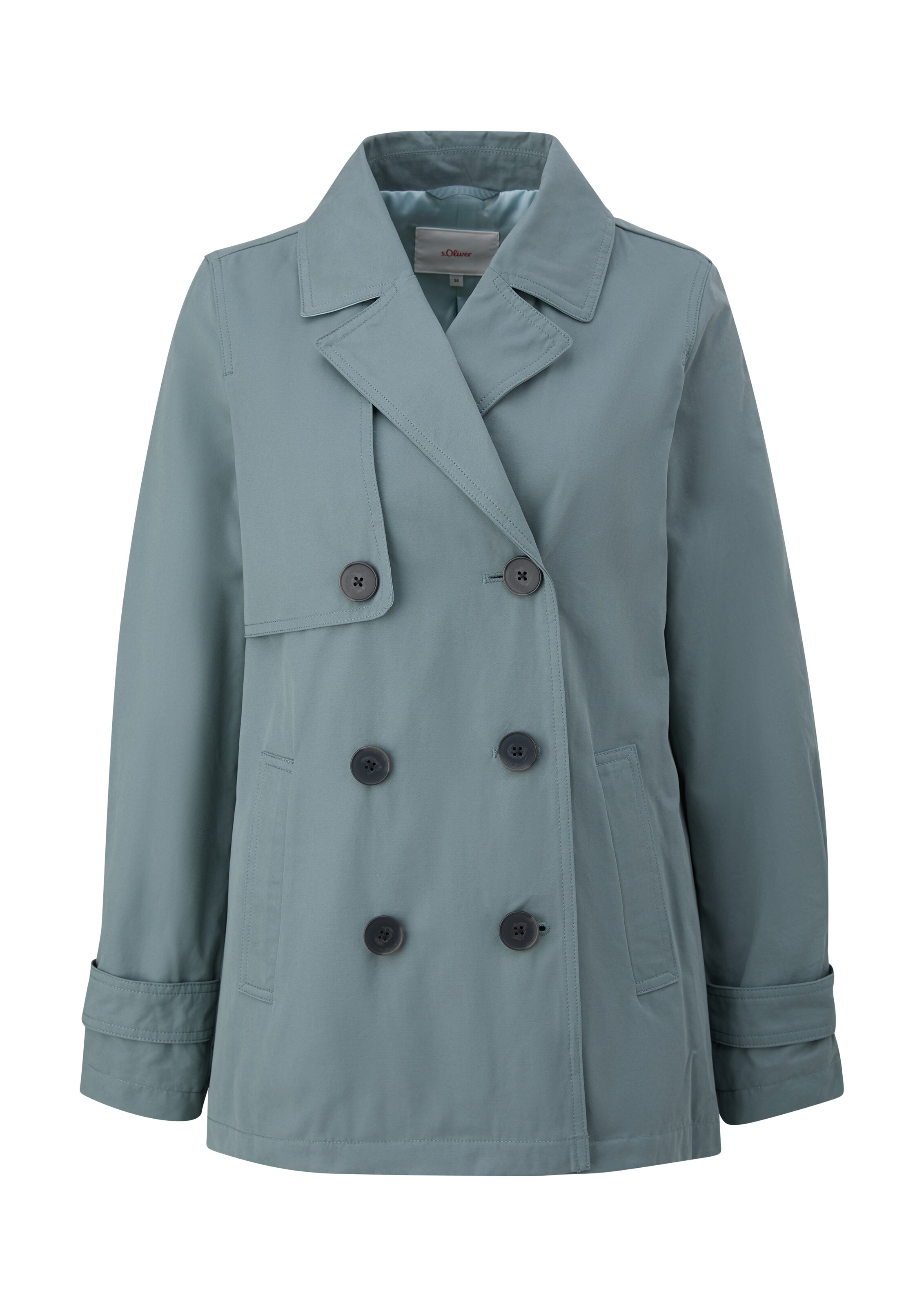 Manteau mi-saison s.Oliver en bleu : devant