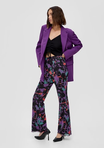 QS Flared Pants in Mixed colors
